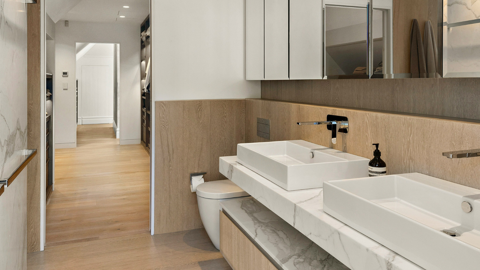 Bathroom cleaned for new ownership