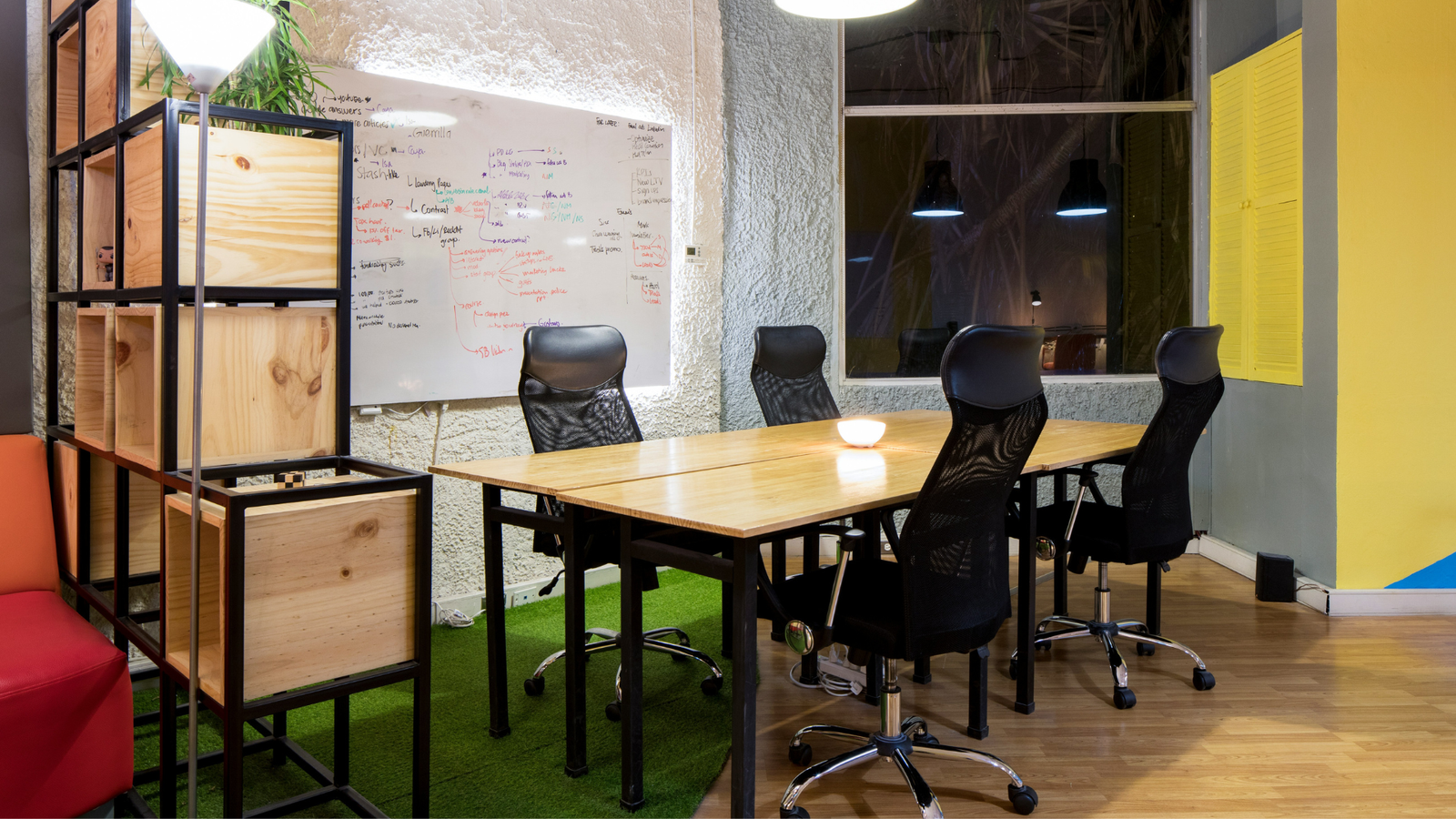 Office interior reflecting a clean and organized atmosphere