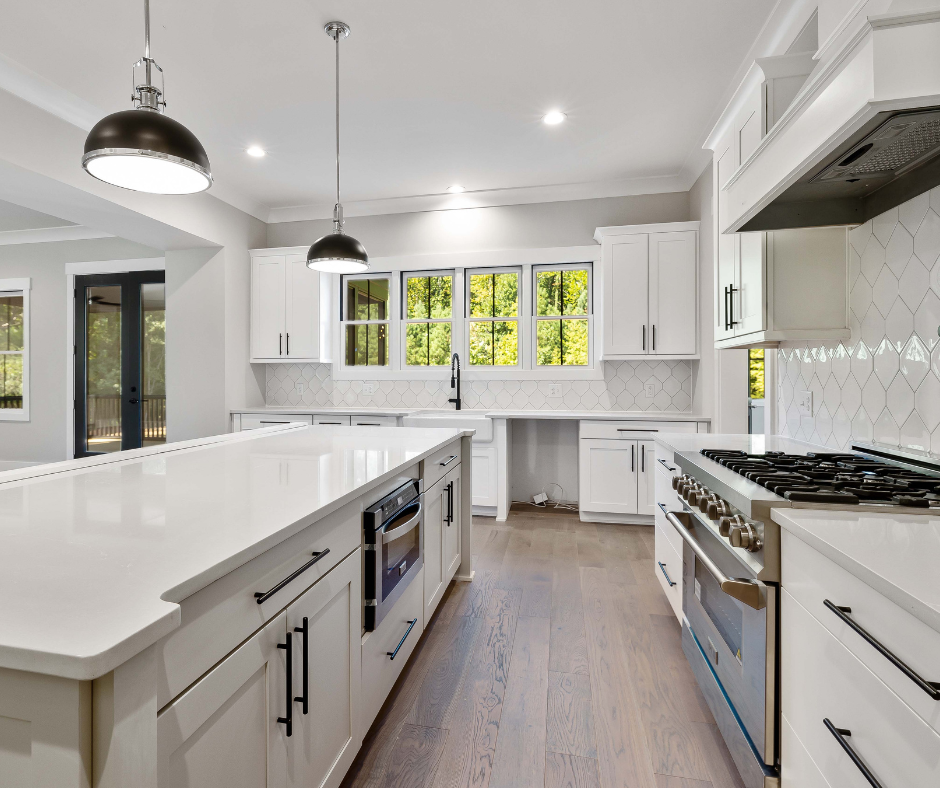 kitchen, clean and cozy, ready to be used