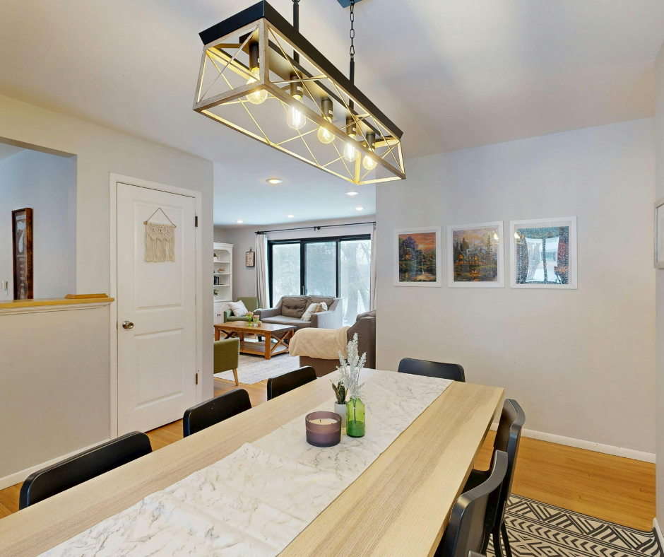 home interior cleaned by professionals with years of experience