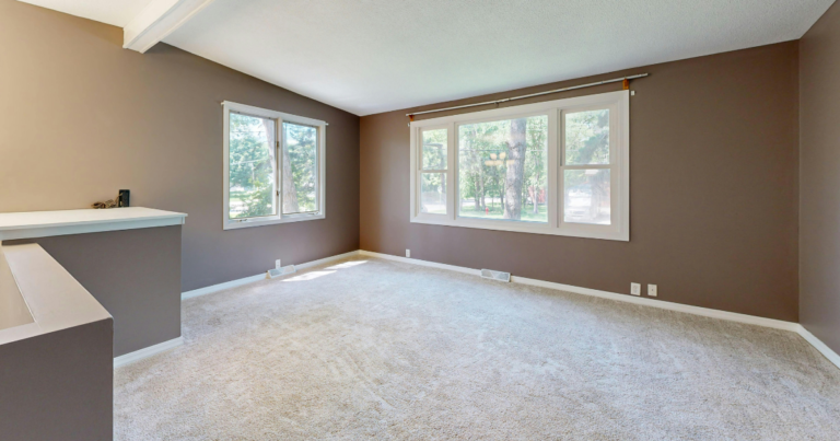 new room, cleaned after being built