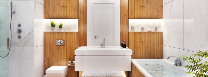 bathroom, pristine and cozy