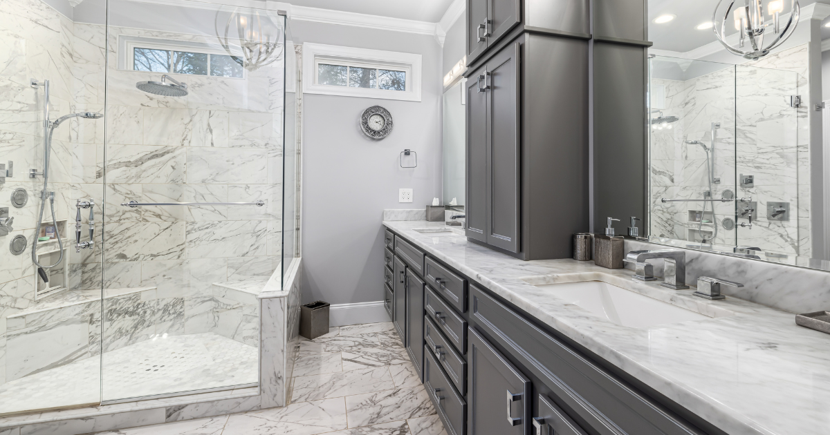 bathroom after a professional deep cleaning service