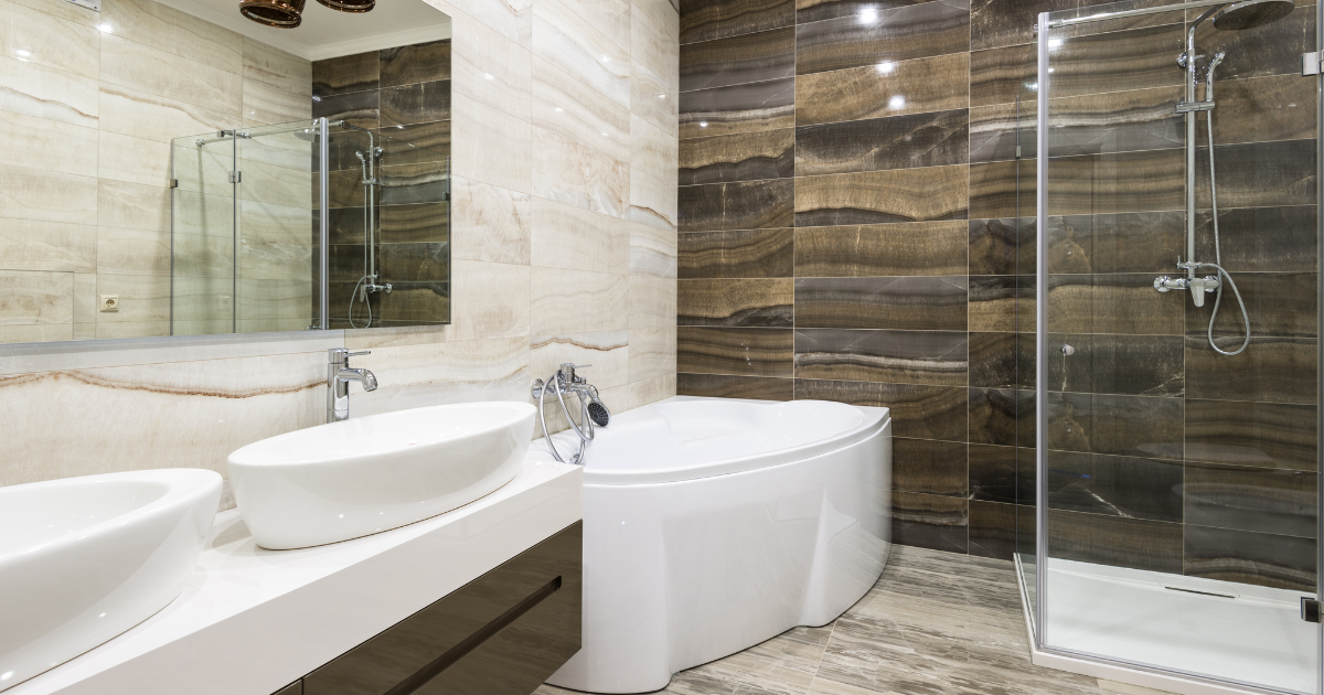 bathroom after being cleaned by professionals with years of experience