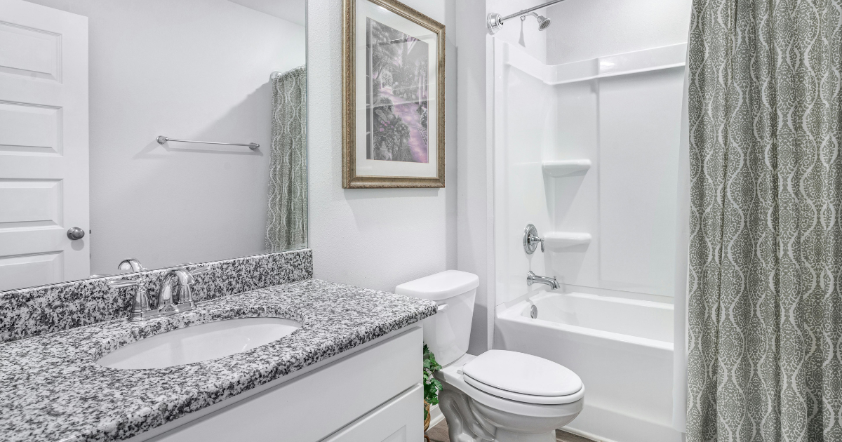 bathroom cleaning