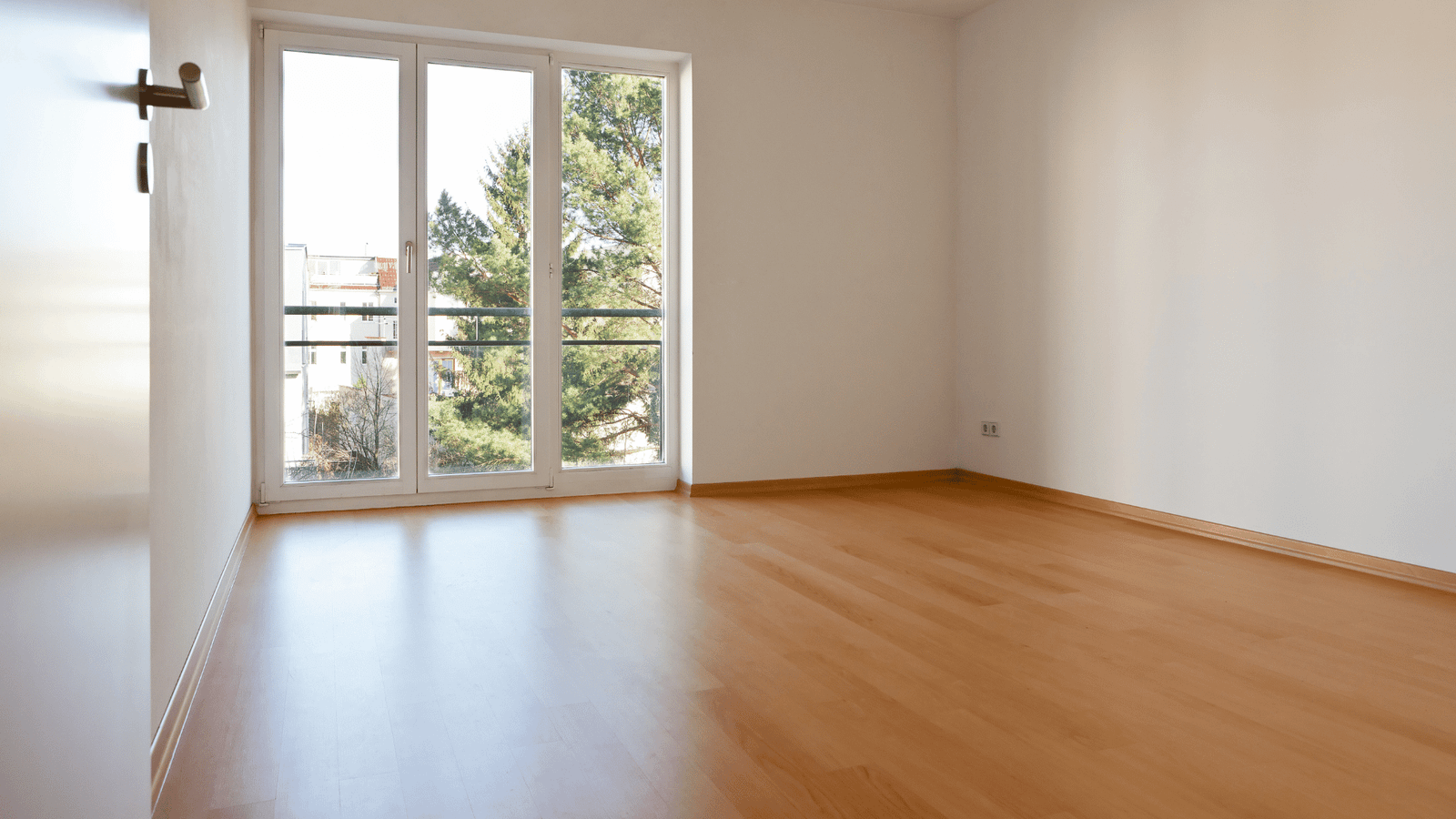 home interior after a move-in/move-out cleaning service